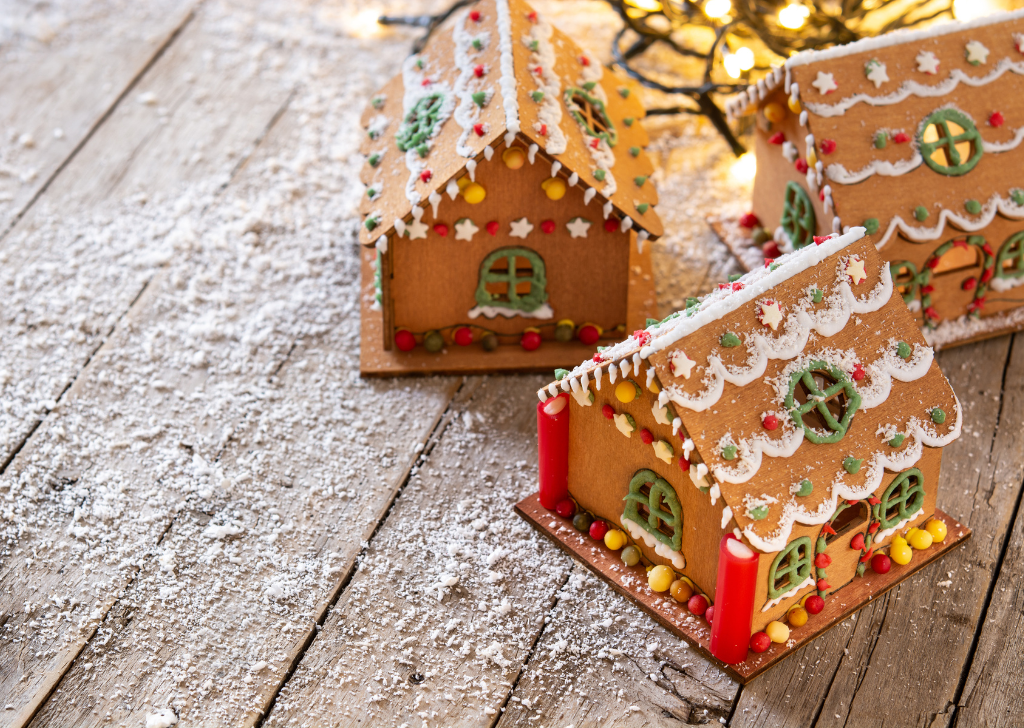 Gingerbread House Decoartion | Celebrate Christmas in the Office